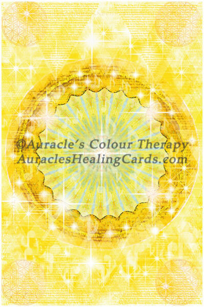 Luminous Yellow Mandala - Level 1 - Poster 24 x 36 inches