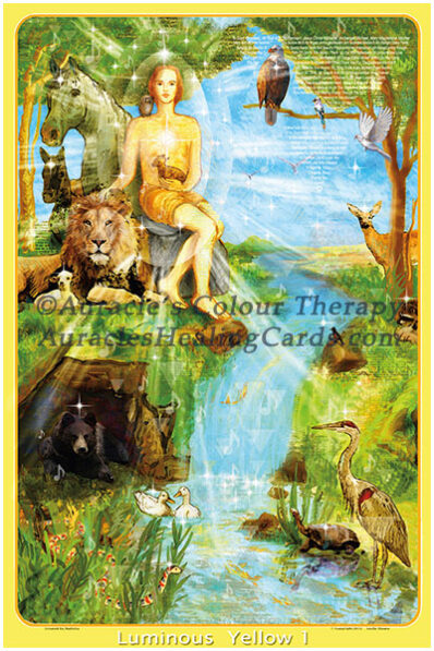 Luminous Yellow Image - Level 1 - Poster 24 x 36 inches