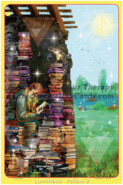 Luminous Yellow Image - Level 2 - Poster 24 x 36 inches