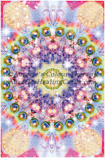 Rainbow Mandala - Level 1  - Poster 24 x 36 inches