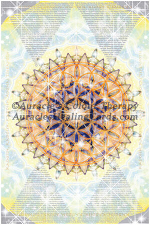 Silver Mandala - Level 1 - Poster 24 x 36 inches