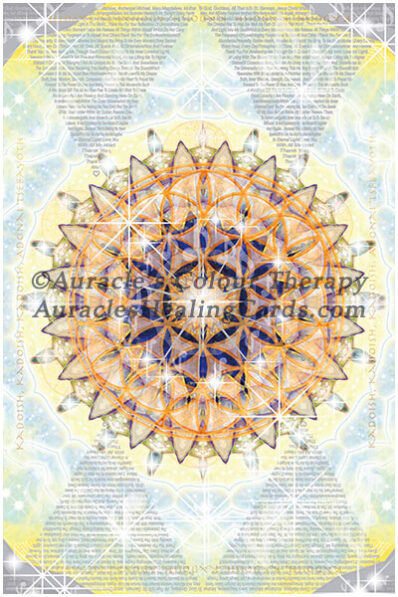 Silver Mandala - Level 1 - Poster 24 x 36 inches