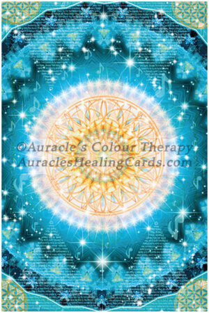 Turquoise Mandala - Level 1 - Poster 24 x 36 inches