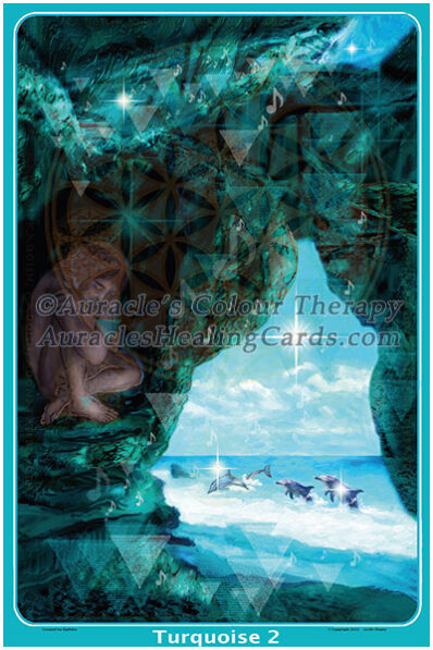 Turquoise Image - Level 2 - Poster 24 x 36 inches