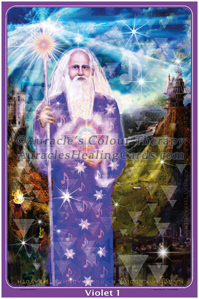 Violet Image - Level 1 - Poster 24 x 36 inches