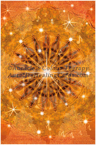 Bronze Mandala - Level 2 - Poster 24 x 36 inches