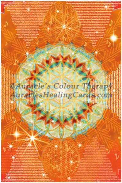 Burnt Orange Mandala - Level 2 - Poster 24 x 36 inches