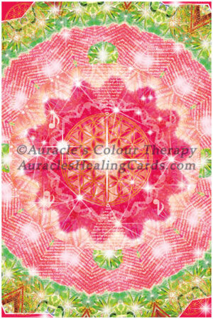 Coral Mandala - Level 2 - Poster 24 x 36 inches