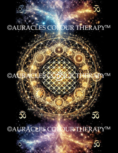 Ancient Portal of Divine Awakening - 8 inch x 10 inch, Laminated