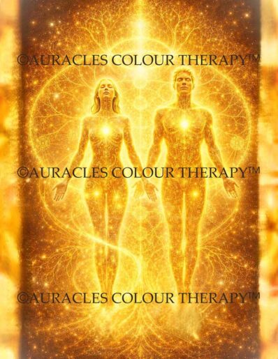 Living the Golden Frequency: Embodied Coherence - 8 inch x 10 inch, Laminated